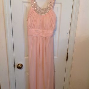 Pearls and Sequins Prom Dress